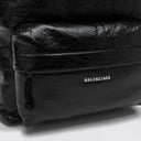 Balenciaga Black Leather Explorer Backpack