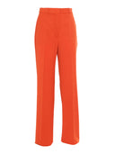 Max Mara Studio Pantaloni Quasar Arancioni