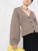 Khaite-Cardigan mit V-Ausschnitt
