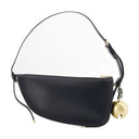 Scudo imbracatura mini spalline burberry in pelle nera