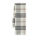 Cheque gigante bufanda burberry cachemira neutral