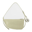 Shield Sling Mini Wallet On Chain Burberry Leather Beige