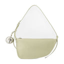 Shield Sling Mini Wallet On Chain Burberry Leather Beige