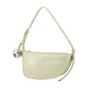 Shield Sling Mini Wallet On Chain Burberry Leather Beige