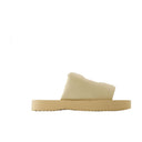 Lf Knight Slab Sandals Burberry Leather Beige