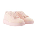 Lf Box Knit Sneakers Burberry Synthetic Pink