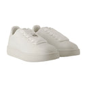 LF盒运动鞋Burberry Leather White