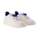 Terrace Sneakers Burberry Leather White