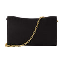 Rocking Horse Wallet On Chain Burberry Leather Black
