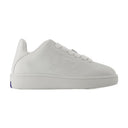 Zapatillas zapatillas de deporte de cuero burberry blanco