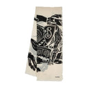 EKD grote sjaal Burberry Wool zwart