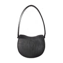 Petit sac à cheval à bascule burberry en cuir noir