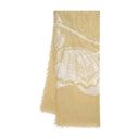 Stort tørklæde Burberry Wool Beige
