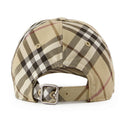 Essential Check Cap Burberry Synthetic Beige
