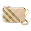 Snip Small Crossbody Burberry Rosa sintética