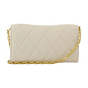Rocking Horse Wallet On Chain Burberry Leather White