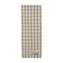 Mw Revers Tiny Check Scarf Burberry Wool Beige