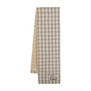 Mw Revers Tiny Check Scarf Burberry Wool Beige