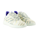 Terrace Check Sneakers Burberry Linen Multi