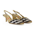 Lf Birdie 55 Sandals Burberry Synthetic Beige