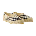 LF Mews Espadrilles Burberry Linen Beige