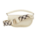 B Clip Bolso de hombro Burberry Leather White