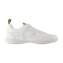 LF刀片运动鞋Burberry Leather White