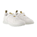 LF刀片运动鞋Burberry Leather White