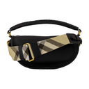 B夹肩袋Burberry Leather黑色