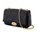 Strand Shoulder Bag Burberry Leather Black