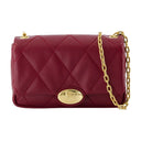 Strand肩带Burberry Leather Burgundy