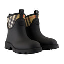 Marsh Stamp Low Ankle Boots Burberry Synthetic Black