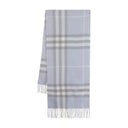 Controllo gigante Scarf Burberry Wool Grey