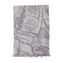 Large Scarf Burberry Wool Grey
