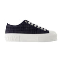 Jack L Low Sneakers Burberry Cotton Blue