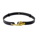Bridle Belt Burberry Leather Black