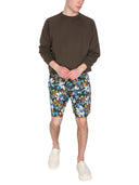 YMC Bermuda med blomsterprint
