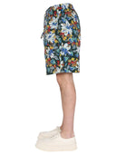 YMC Bermuda med blomsterprint