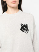 Pull Kitsune 'avec le logo Intarsia