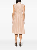 Prada Midi Dress In Faille