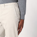 Pantaloni di cotone beige di santaniello