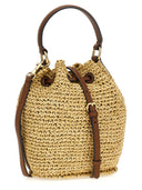 Anya Hindmarch 'Raffia Eyes Drawstring' Crossbody Bag