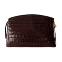 The Victoria Clutch Victoria Beckham Leather Brown