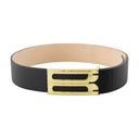 Jumbo Belt Victoria Beckham Leather Black