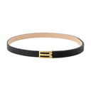 Micro Frame Belt Victoria Beckham Leather Black