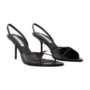 Nakne sandaler Victoria Beckham Leather Black