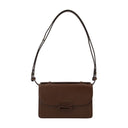 Tonal mini dorian crossbody victoria beckham cuero marrón