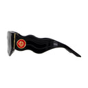 Lunettes de soleil vagues casablanca acétate noir
