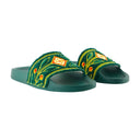 Terry Sandals Casablanca Green en cuir synthétique