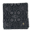 Flauschiger Monogramm Schal Casablanca Nylon Grey